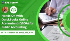 Interested in maximizing QuickBooks Online (QBO) for yourself or your clients? Join our course to delve deep into QBO and QBO Accountant (QBOA). Ex...
