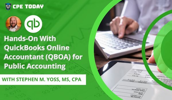 Interested in maximizing QuickBooks Online (QBO) for yourself or your clients? Join our course to delve deep into QBO and QBO Accountant (QBOA). Ex...